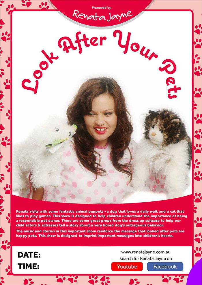 LOOK AFTER YOUR PETS | Renata Jayne