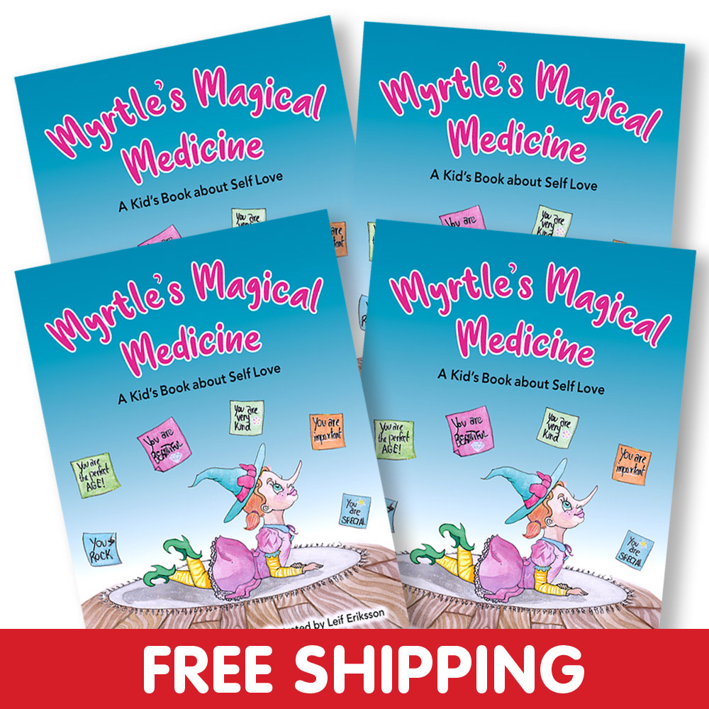 4 x MYRTLE'S MAGICAL MEDICINE 40 Page Colour Story Books